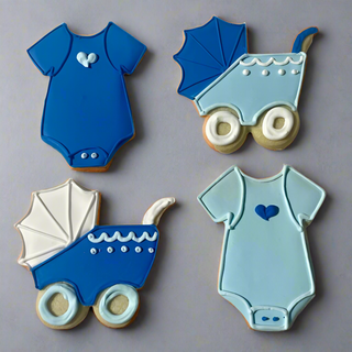 Boy Baby Cookies