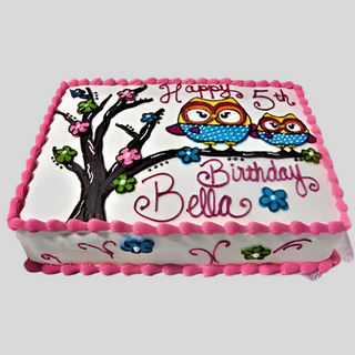 Owl Floral