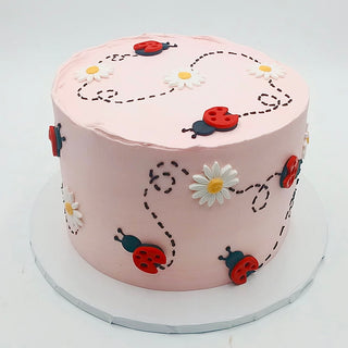 Ladybug Daisies