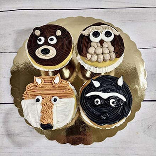 Woodland Cupcakes