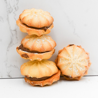 Hazelnut Shortbread Sandwich