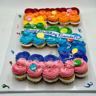 Rainbow Cupcakes