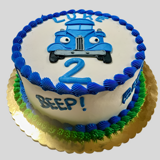 Blue Truck Drawn