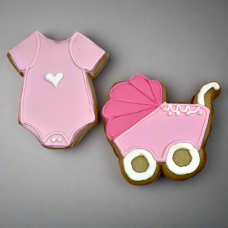 Girl Baby Cookies