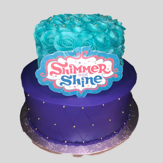 Shimmer Rosette