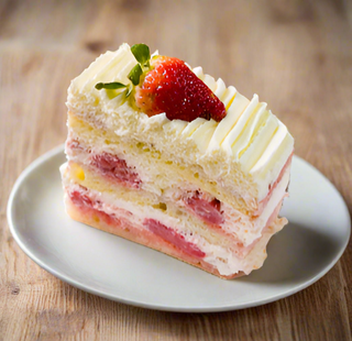 Strawberry Shortcake Slice