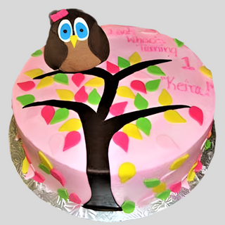 Owl Fondant