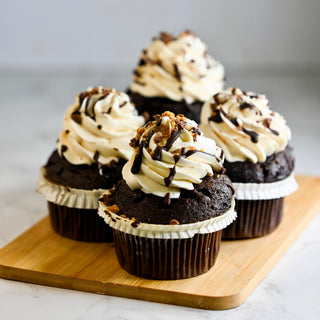 Chocolate Peanut Butter Cupcake