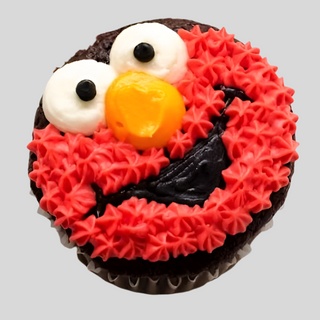 Elmo Cupcake