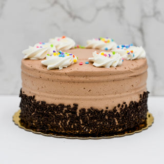 Half and Half Layer Cake