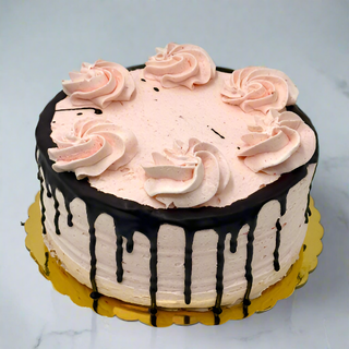Chocolate Strawberry Layer Cake