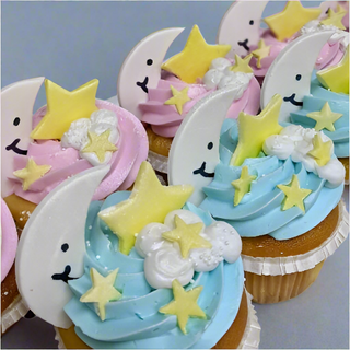 Moon Cupcakes