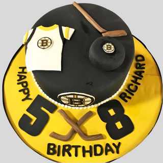 Bruins Fondant