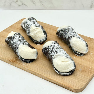 Mini Chocolate Dipped Cannoli