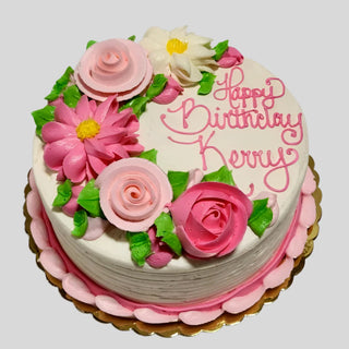 Decorated Layer Cake