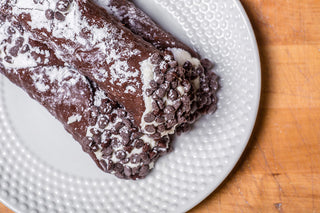 Mini Chocolate Dipped Cannoli