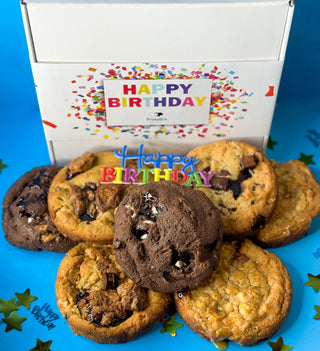 XL Gourmet Cookie Birthday Gift Box (8-Pack)